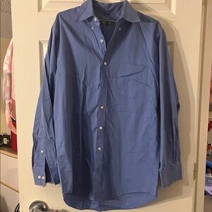 Kenneth Cole Reaction Light Blue Button-Down Shirt